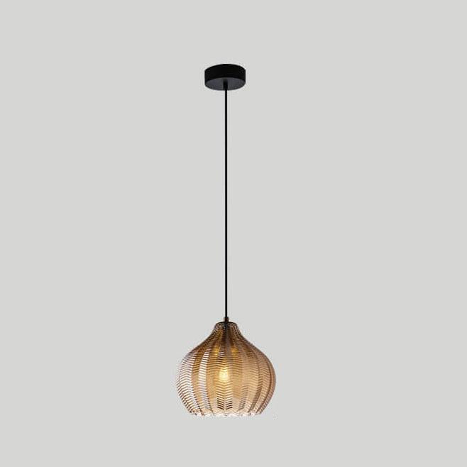 Nordic Wavy Glass Pendant Lamp