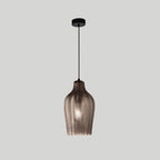 Nordic Wavy Glass Pendant Lamp
