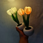 Premium LED Tulip Peony Night Light Table Lamp