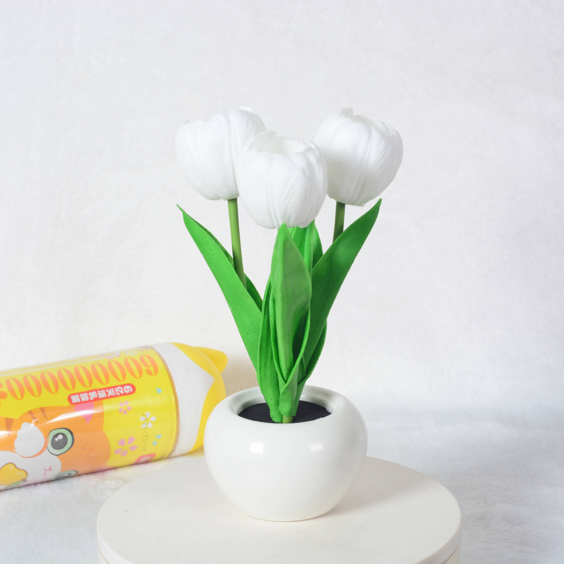 Premium LED Tulip Peony Night Light Table Lamp