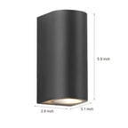 Premium Outdoor LED Up and Down Wall Sconce Lighting