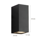 Premium Outdoor LED Up and Down Wall Sconce Lighting