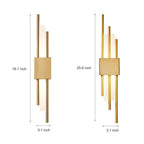 Postmodern LED Up and Down Wall Sconce Light