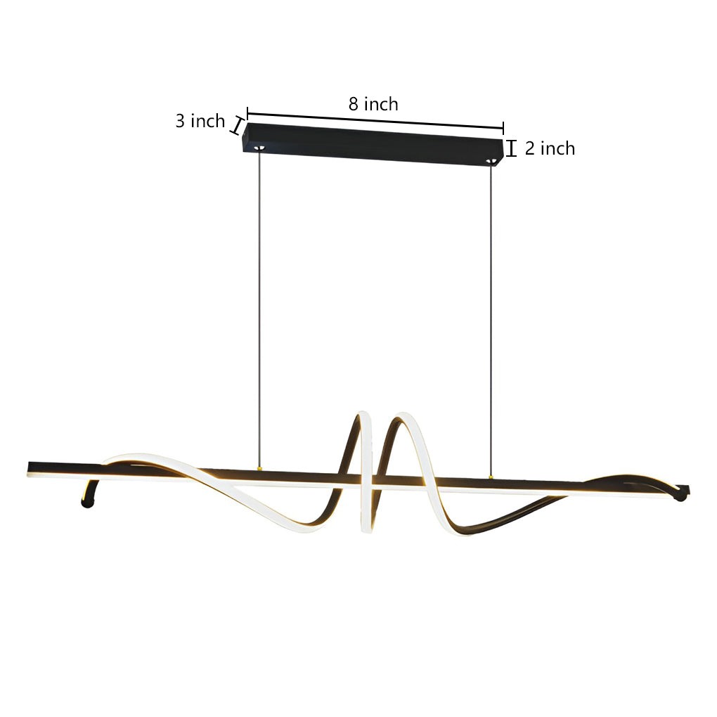 Nordic LED Dimming Ceiling Chandelier for Kitchen