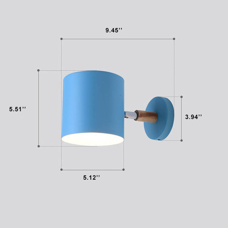 Rotatable Macaron Wall Sconce