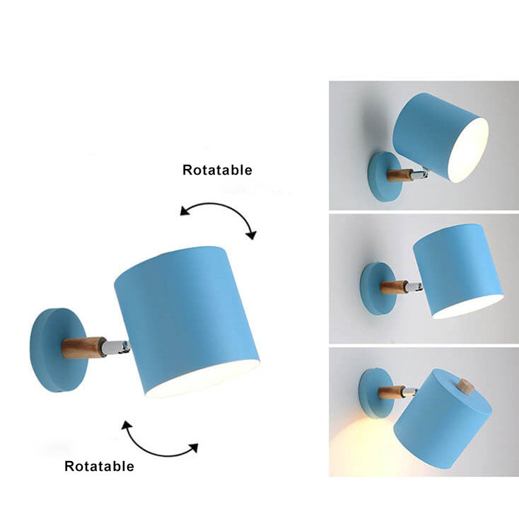 Rotatable Macaron Wall Sconce
