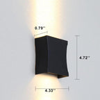 Premium Square Aluminum LED Outdoor Wall Light
