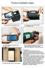 Industrial Solar Frosted Glass Outdoor Light