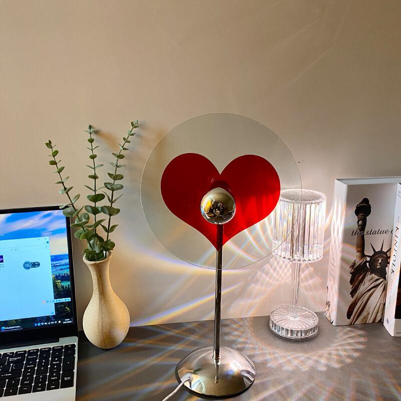 Heart-Shaped LED Floor Lamp - 1-Light Design