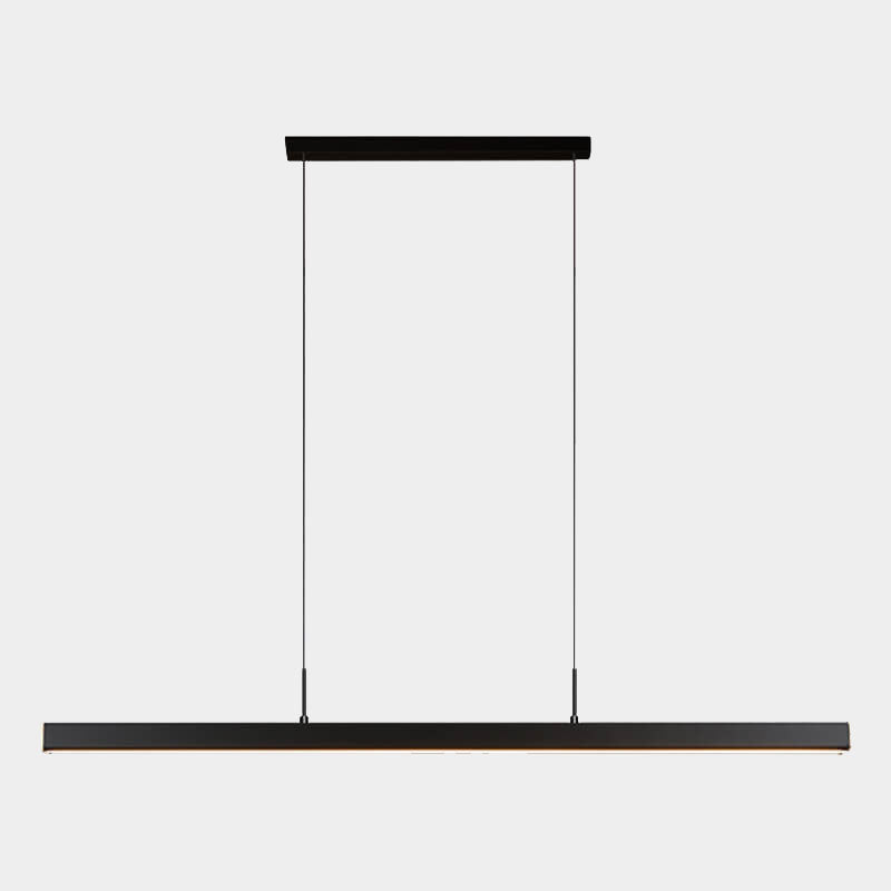 Sleek Minimalist Long LED Pendant Light