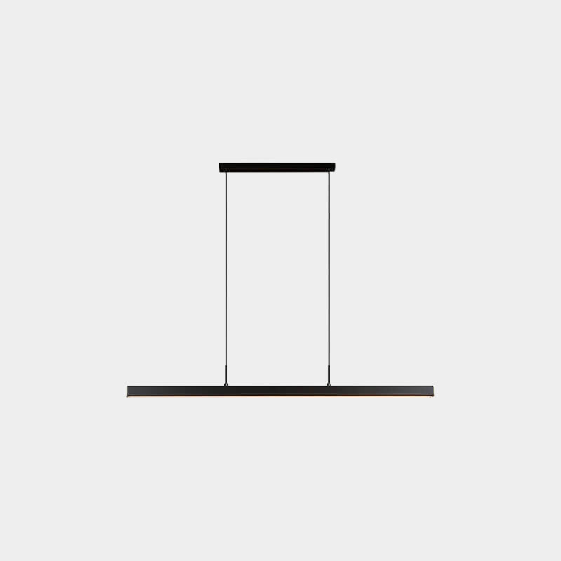 Sleek Minimalist Long LED Pendant Light