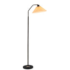 Elegant Minimalist Pleated Fabric Floor Lamp with Single Light