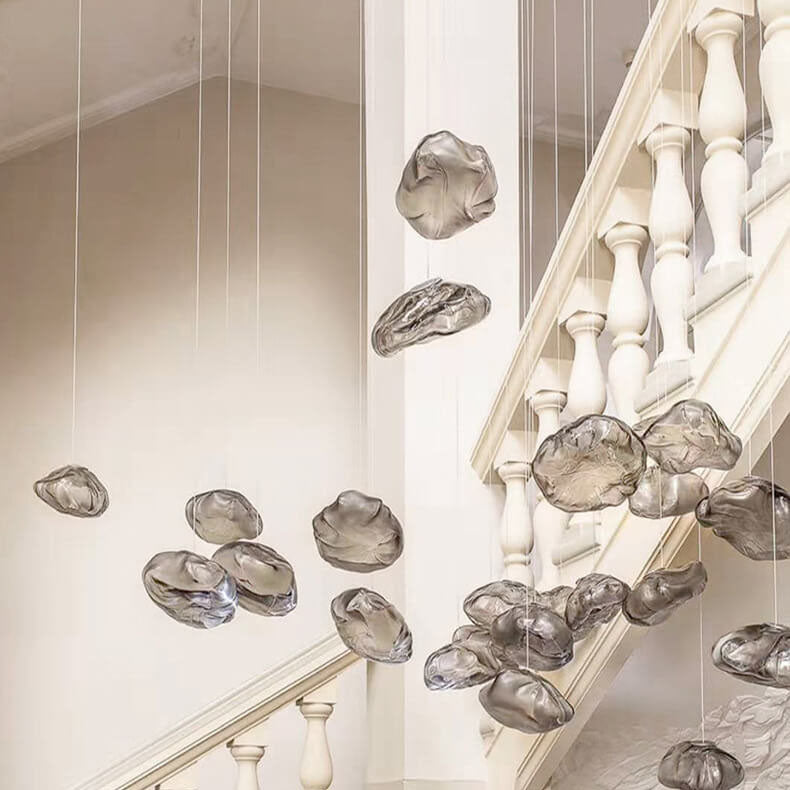 Contemporary Cloud Glass Pendant Light