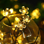 Premium Waterproof Solar LED Sakura Fairy String Lights
