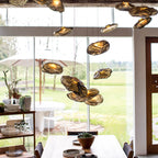 Contemporary Cloud Glass Pendant Light