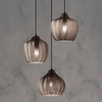 Nordic Wavy Glass Pendant Lamp