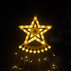 Premium LED Meteor Shower String Lights - Star Waterfall