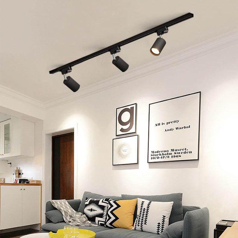 Premium LED Flush Mount Tubular Track Lighting