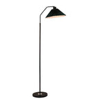 Elegant Minimalist Pleated Fabric Floor Lamp with Single Light
