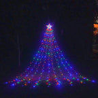 Premium LED Meteor Shower String Lights - Star Waterfall