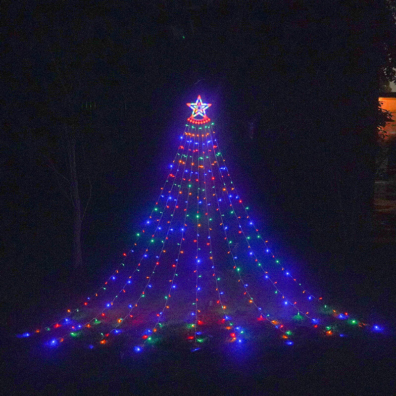 Premium LED Meteor Shower String Lights - Star Waterfall