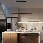 Sleek Minimalist Long LED Pendant Light
