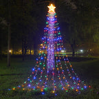 Premium LED Meteor Shower String Lights - Star Waterfall