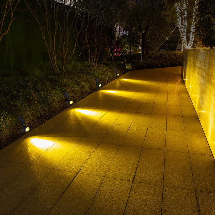 Premium Solar Waterproof LED Conical Spotlight for Outdoor Use