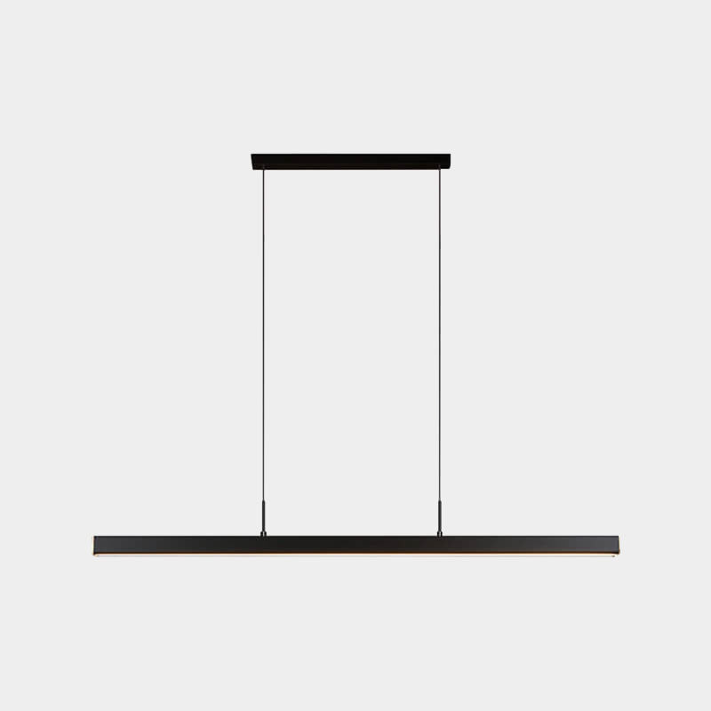 Sleek Minimalist Long LED Pendant Light