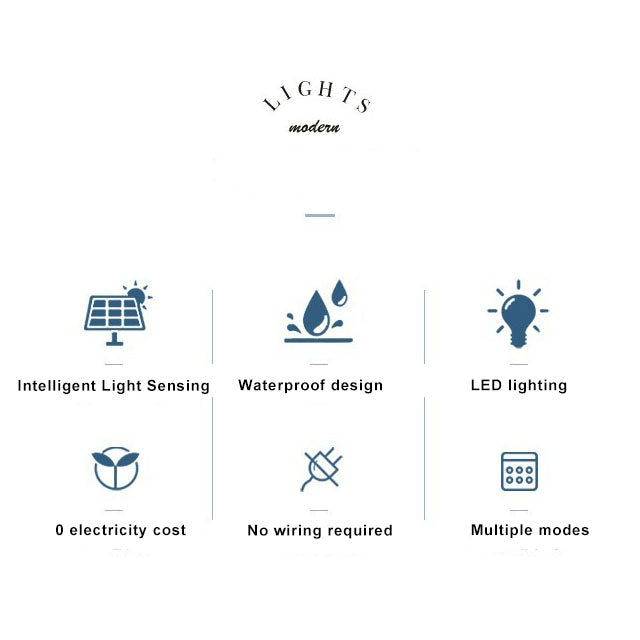 Premium Waterproof Solar LED String Lights