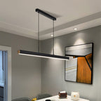 Sleek Minimalist Long LED Pendant Light