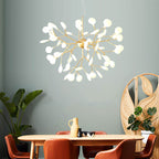 Premium LED Firefly Chandelier with Modern Metal Branch Design - Available in 27 or 36 Lights