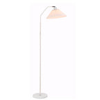 Elegant Minimalist Pleated Fabric Floor Lamp with Single Light