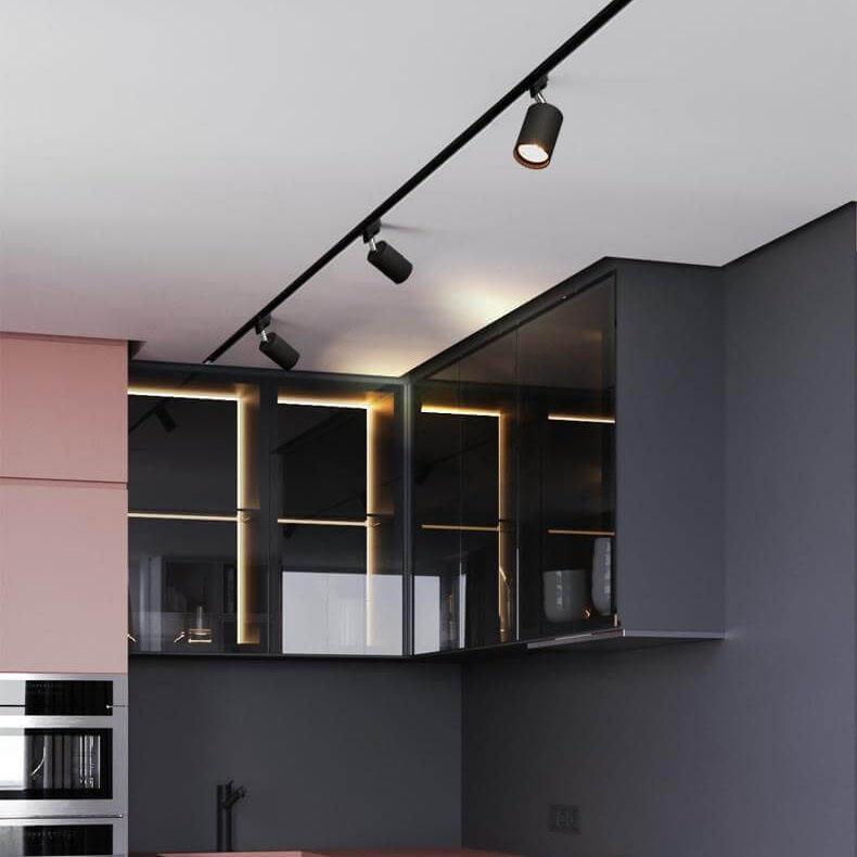 Premium LED Flush Mount Tubular Track Lighting