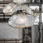 Contemporary Cloud Glass Pendant Light