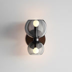 Contemporary 2-Light Bowl Sconce