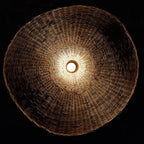 Bamboo Woven Straw Hat Pendant Light - 1-Light Fixture