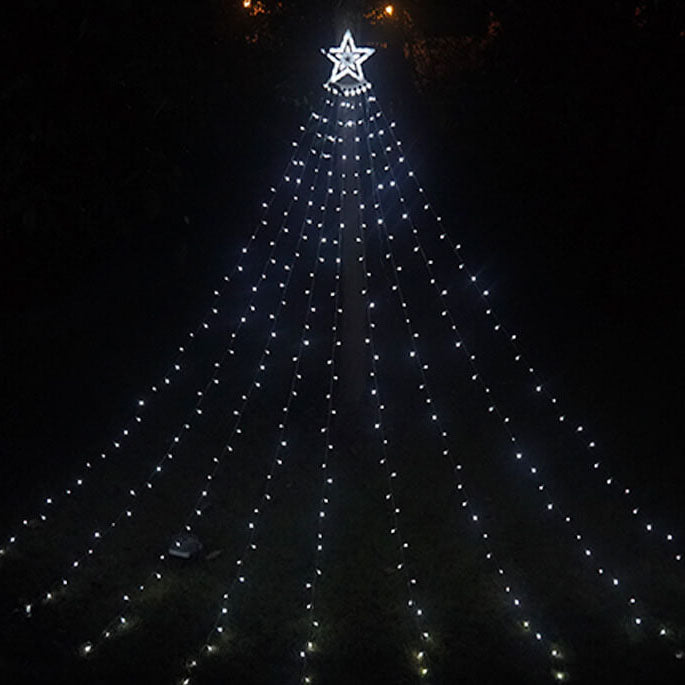 Premium LED Meteor Shower String Lights - Star Waterfall
