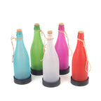 Set of 5 Solar LED Wine Bottle Hanging Lights