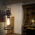 Premium Vintage 1-Light Wall Lantern Sconce