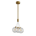 Minimalist Copper Bubble Chandelier - Modern Ceiling Light
