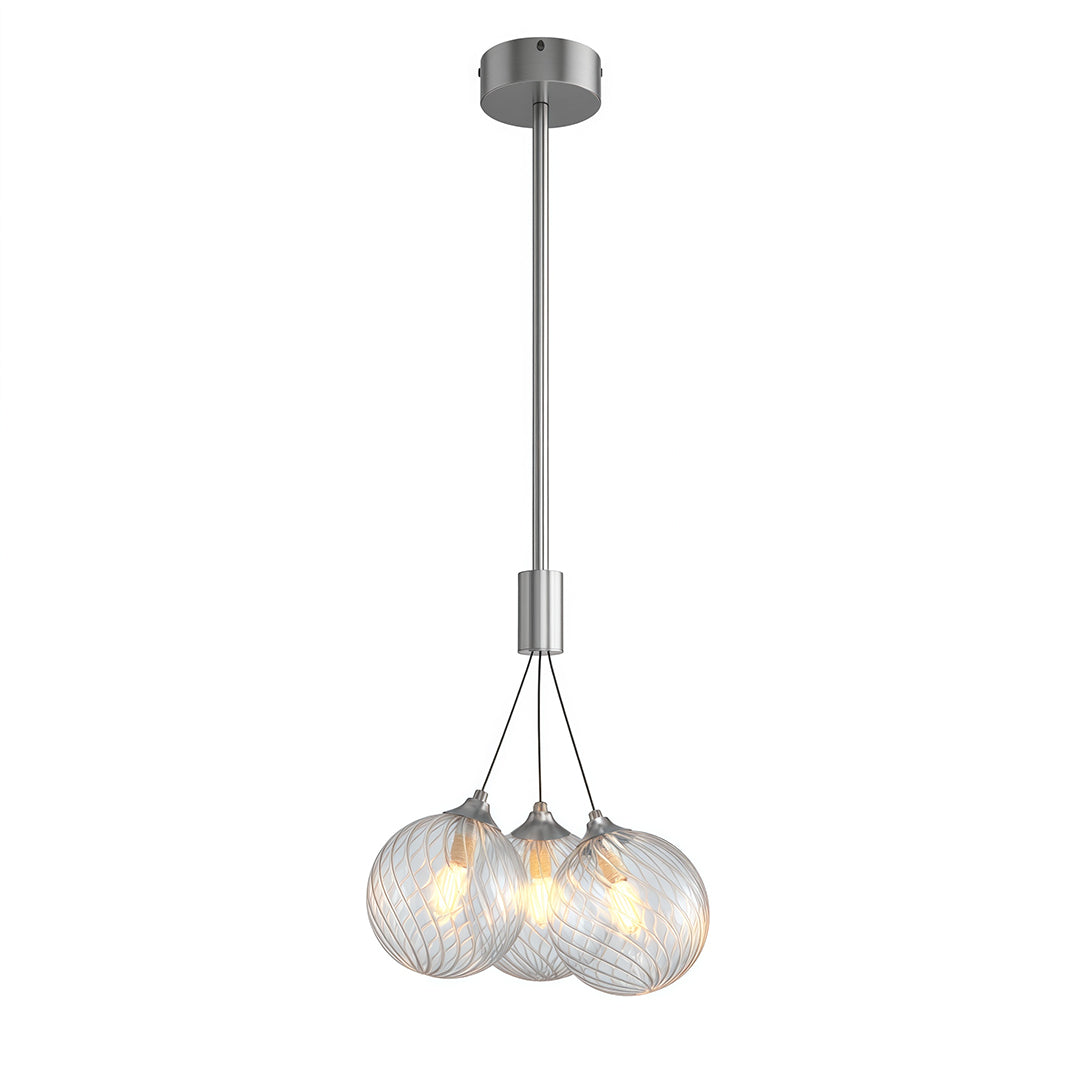 Minimalist Copper Bubble Chandelier - Modern Ceiling Light