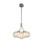 Minimalist Copper Bubble Chandelier - Modern Ceiling Light