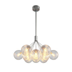 Minimalist Copper Bubble Chandelier - Modern Ceiling Light