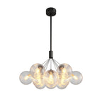 Minimalist Copper Bubble Chandelier - Modern Ceiling Light