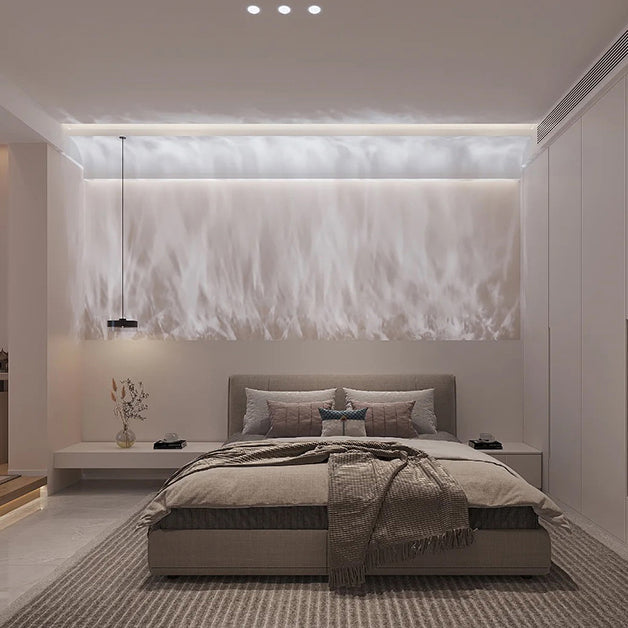 3D Aurora Water Ripple LED Wall Light
