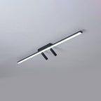 Nordic Minimalist LED Flush Mount Ceiling Light - Acrylic Long Strip Spotlight