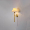 Modern Pleated Fabric Wall Sconce