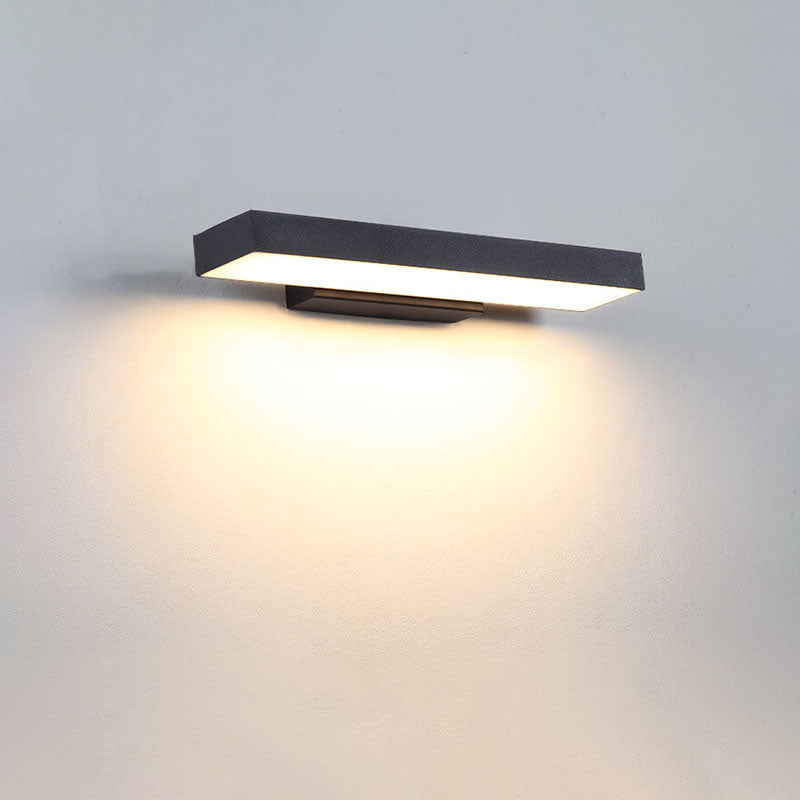 Rectangular LED Outdoor Wall Sconce