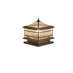 Premium European Brass and Glass Waterproof Square Pillar
